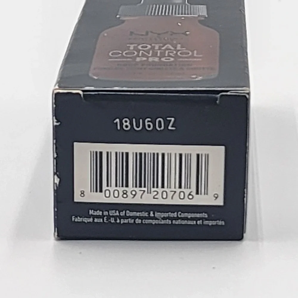 NYX Total Control Pro Drop Foundation Cocoa TCPDF21 Demi Matte Finish New in Box